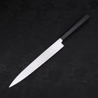 Yanagiba AUS-10 Polished Ebony Handle 270mm (10.6”)-[Musashi]-[Japanese-Kitchen-Knives]