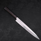 Yanagiba AUS-10 Polished Ebony Handle 270mm (10.6”)-[Musashi]-[Japanese-Kitchen-Knives]