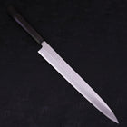 Yanagiba AUS-10 Polished Ebony Handle 300mm (11.8”)-[Musashi]-[Japanese-Kitchen-Knives]