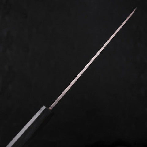 Yanagiba AUS-8 Polished Dark Blue Urushi Handle 210mm (8.3”)-[Musashi]-[Japanese-Kitchen-Knives]
