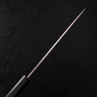 Yanagiba AUS-8 Polished Dark Blue Urushi Handle 240mm (9.4”)-[Musashi]-[Japanese-Kitchen-Knives]