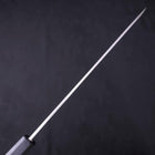 Yanagiba AUS-8 Polished Dark Blue Urushi Handle 270mm (10.6”)-[Musashi]-[Japanese-Kitchen-Knives]