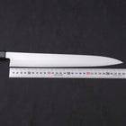 Yanagiba AUS-8 Polished Dark Blue Urushi Handle 300mm (11.8”)-[Musashi]-[Japanese-Kitchen-Knives]