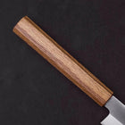 Yanagiba AUS-8 Polished Oak Handle 270mm (10.6”)-[Musashi]-[Japanese-Kitchen-Knives]