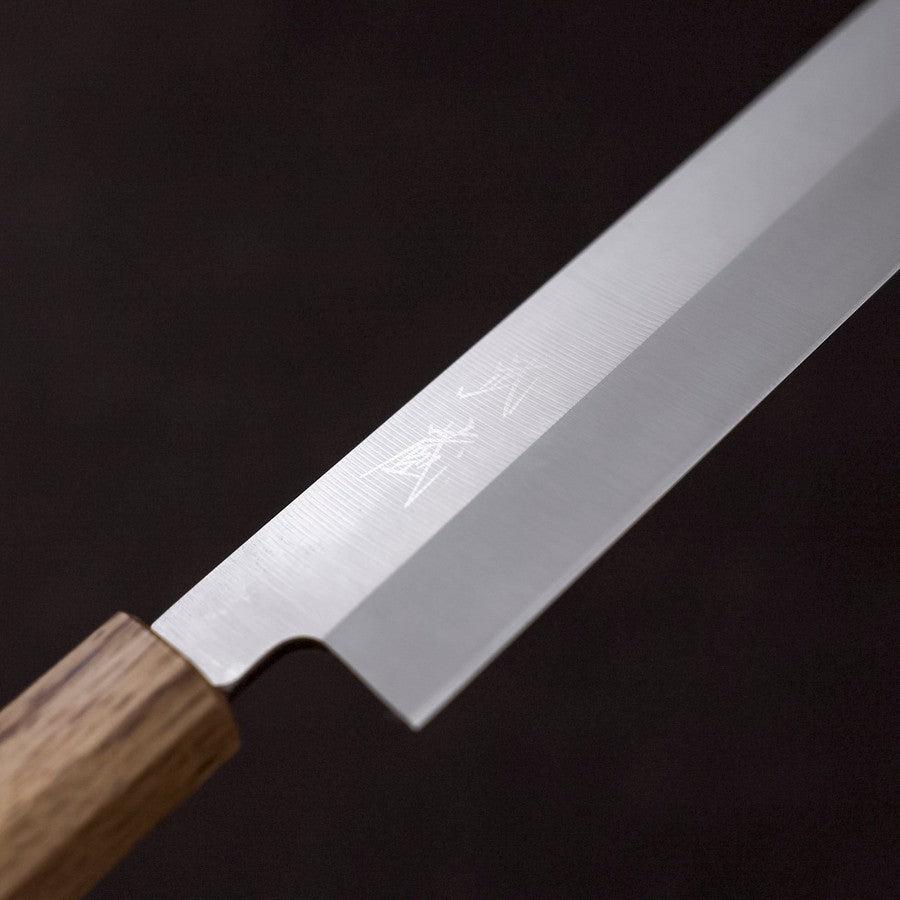 柳刃AUS-8 磨き焼漆柄300mm – MUSASHI