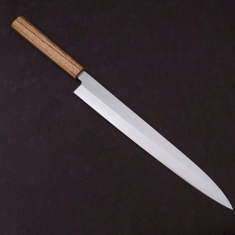 Yanagiba AUS-8 Polished Oak Handle 300mm (11.8”) – MUSASHI
