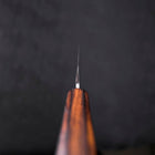 Yanagiba AUS-8 Polished Sumi Urushi Handle 240mm (9.4”)-[Musashi]-[Japanese-Kitchen-Knives]