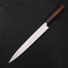 Yanagiba AUS-8 Polished Sumi Urushi Handle 270mm (10.6”)-[Musashi]-[Japanese-Kitchen-Knives]