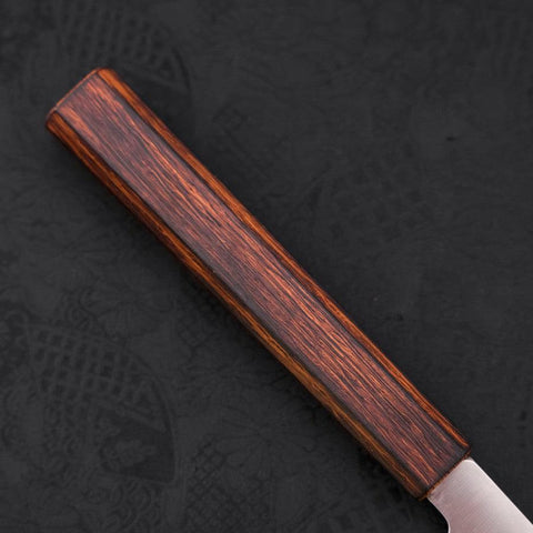 Yanagiba AUS-8 Polished Sumi Urushi Handle 300mm (11.8”)-[Musashi]-[Japanese-Kitchen-Knives]