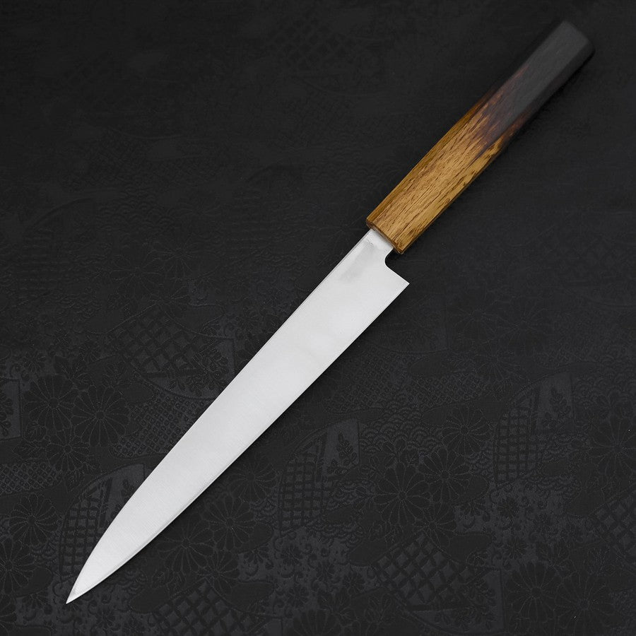 Yanagiba AUS-8 Polished Yaki Urushi Handle 210mm (8.3”) – MUSASHI