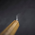 Yanagiba AUS-8 Polished Yaki Urushi Handle 210mm (8.3”)-[Musashi]-[Japanese-Kitchen-Knives]