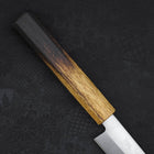 Yanagiba AUS-8 Polished Yaki Urushi Handle 210mm (8.3”)-[Musashi]-[Japanese-Kitchen-Knives]
