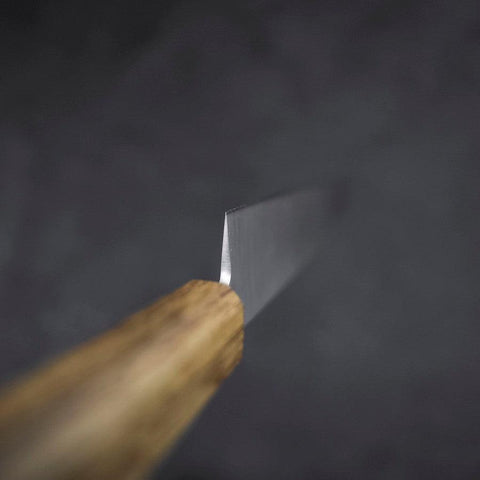 Yanagiba AUS-8 Polished Yaki Urushi Handle 240mm (9.4”)-[Musashi]-[Japanese-Kitchen-Knives]