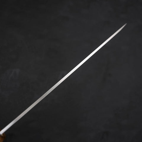 Yanagiba AUS-8 Polished Yaki Urushi Handle 240mm (9.4”)-[Musashi]-[Japanese-Kitchen-Knives]