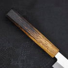 Yanagiba AUS-8 Polished Yaki Urushi Handle 240mm (9.4”)-[Musashi]-[Japanese-Kitchen-Knives]