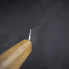 Yanagiba AUS-8 Polished Yaki Urushi Handle 270mm (10.6”)-[Musashi]-[Japanese-Kitchen-Knives]