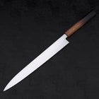 Yanagiba AUS-8 Polished Yaki Urushi Handle 300mm (11.8”)-[Musashi]-[Japanese-Kitchen-Knives]