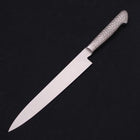 Yanagiba All-Stainless Pure-Molybdenum 210mm (8.3”)-[Musashi]-[Japanese-Kitchen-Knives]
