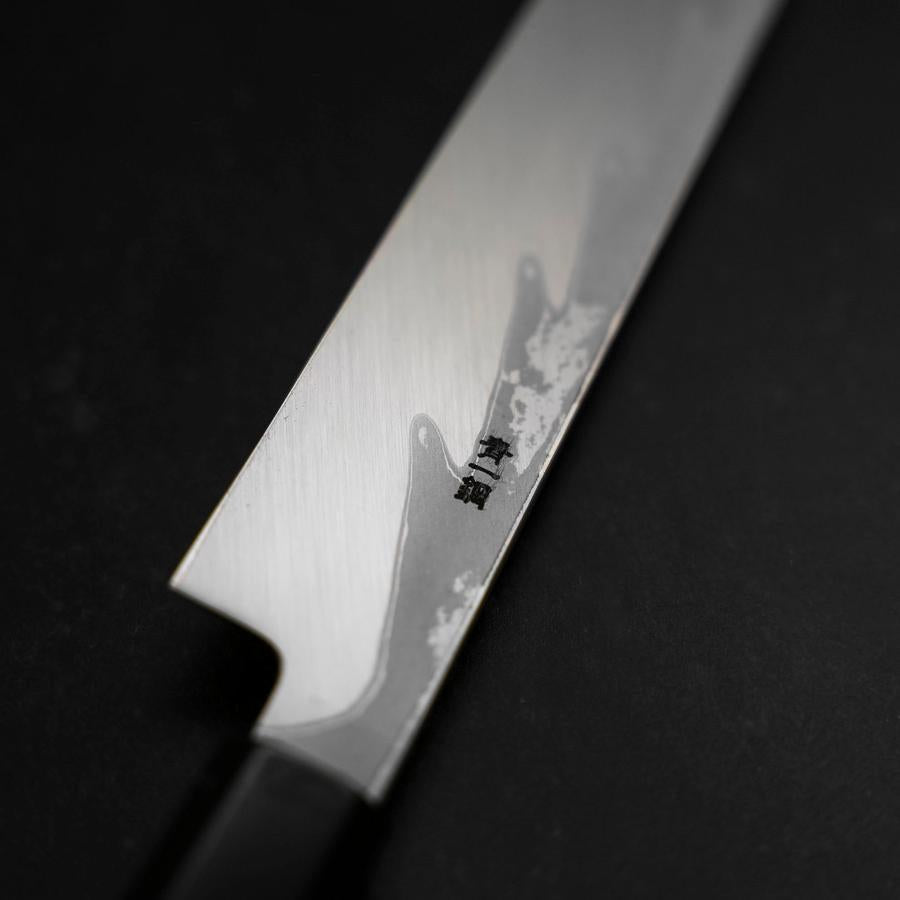 柳切付 青紙2号 磨き 黒檀水牛柄 270mm – MUSASHI