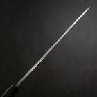 Yanagiba Blue Steel #2 Damascus Buffalo Ebony Handle 210mm (8.3”)-[Musashi]-[Japanese-Kitchen-Knives]