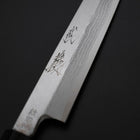 Yanagiba Blue Steel #2 Damascus Shitan Handle 180mm (7”)-[Musashi]-[Japanese-Kitchen-Knives]