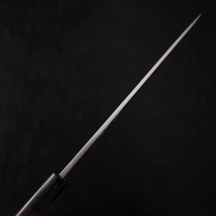 柳刃 片刃 青紙2号 ダマスカス 紫檀柄 210mm – MUSASHI