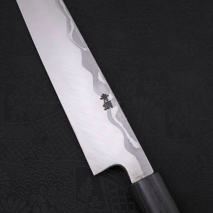 柳刃 片刃 青紙2号 ダマスカス 紫檀柄 240mm – MUSASHI