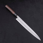 Yanagiba Blue Steel #2 Damascus Shitan Handle 270mm (10.6”)-[Musashi]-[Japanese-Kitchen-Knives]