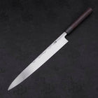 Yanagiba Blue Steel #2 Damascus Shitan Handle 300mm (11.8”)-[Musashi]-[Japanese-Kitchen-Knives]