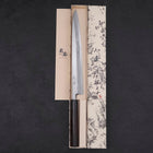 Yanagiba Blue Steel #2 Damascus Shitan Handle 300mm (11.8”)-[Musashi]-[Japanese-Kitchen-Knives]