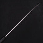 Yanagiba Blue Steel #2 Honyaki Buffalo Ebony Handle 270mm (10.6”)-[Musashi]-[Japanese-Kitchen-Knives]