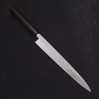 Yanagiba Blue Steel #2 Honyaki Buffalo Ebony Handle 270mm (10.6”)-[Musashi]-[Japanese-Kitchen-Knives]