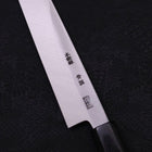 Yanagiba Blue Steel #2 Kasumi Buffalo Handle 240mm (9.4”)-[Musashi]-[Japanese-Kitchen-Knives]