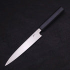 Yanagiba Blue Steel #2 Kasumi Dark-Blue Urushi Handle 180mm (7”)-[Musashi]-[Japanese-Kitchen-Knives]