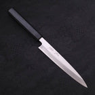 Yanagiba Blue Steel #2 Kasumi Dark-Blue Urushi Handle 180mm (7”)-[Musashi]-[Japanese-Kitchen-Knives]