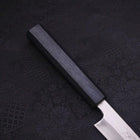 Yanagiba Blue Steel #2 Kasumi Dark-Blue Urushi Handle 210mm (8.3”)-[Musashi]-[Japanese-Kitchen-Knives]