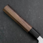 Yanagiba Blue Steel #2 Kasumi Walnut Handle 165mm (6.5”)-[Musashi]-[Japanese-Kitchen-Knives]