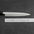Yanagiba Blue Steel #2 Kasumi Walnut Handle 180mm (7”)-[Musashi]-[Japanese-Kitchen-Knives]