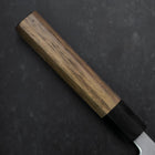 Yanagiba Blue Steel #2 Kasumi Walnut Handle 200mm (7.9”)-[Musashi]-[Japanese-Kitchen-Knives]