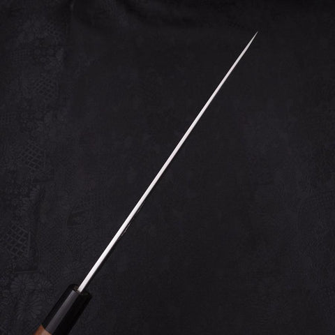 Yanagiba Blue Steel #2 Kasumi Walnut Handle 240mm (9.4”)-[Musashi]-[Japanese-Kitchen-Knives]