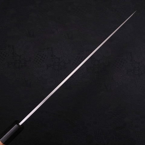 Yanagiba Blue Steel #2 Kasumi Walnut Handle 300mm (11.8”)-[Musashi]-[Japanese-Kitchen-Knives]