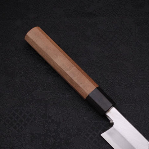 Yanagiba Blue Steel #2 Kasumi Walnut Handle 300mm (11.8”)-[Musashi]-[Japanese-Kitchen-Knives]