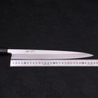 Yanagiba Blue Steel #2 Kasumi Walnut Handle 300mm (11.8”)-[Musashi]-[Japanese-Kitchen-Knives]