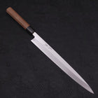 Yanagiba Blue Steel #2 Kasumi Walnut Handle 300mm (11.8”)-[Musashi]-[Japanese-Kitchen-Knives]