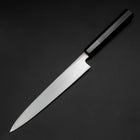 Yanagiba Blue Steel #2 Kurouchi Buffalo Ebony Handle 210mm-[Musashi]-[Japanese-Kitchen-Knives]