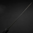 Yanagiba Blue Steel #2 Kurouchi Buffalo Ebony Handle 210mm-[Musashi]-[Japanese-Kitchen-Knives]