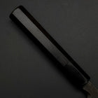 Yanagiba Blue Steel #2 Kurouchi Buffalo Ebony Handle 210mm-[Musashi]-[Japanese-Kitchen-Knives]