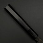 Yanagiba Blue Steel #2 Kurouchi Buffalo Ebony Handle 240mm-[Musashi]-[Japanese-Kitchen-Knives]