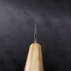Yanagiba Blue Steel #2 Kurouchi Tsuchime Yaki Urushi Handle 270mm (10.6”)-[Musashi]-[Japanese-Kitchen-Knives]