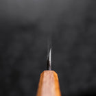 Yanagiba Blue Steel #2 Kurouchi Tsuchime Yaki Urushi Handle 300mm (11.8”)-[Musashi]-[Japanese-Kitchen-Knives]
